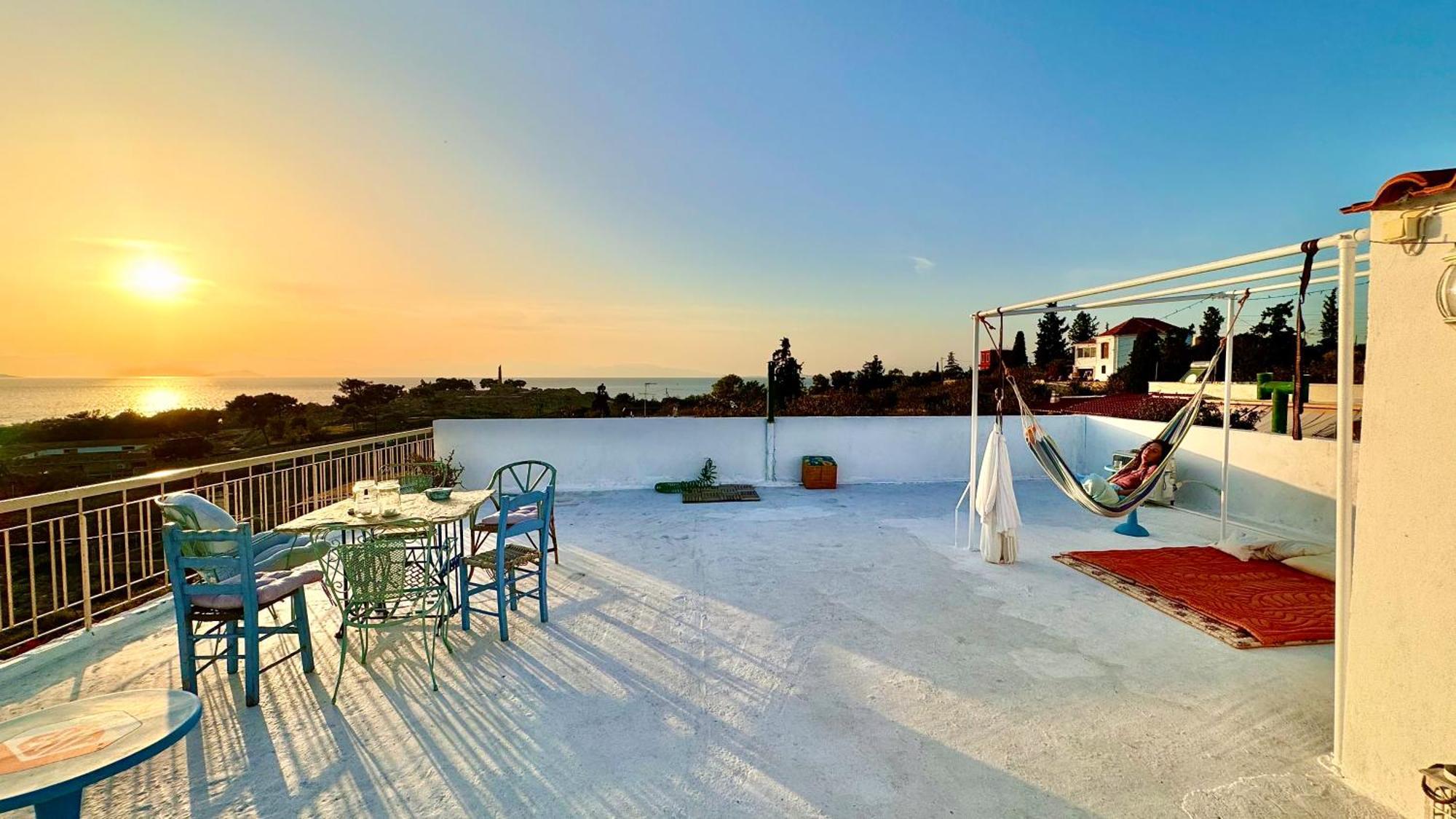 Appartement Vue Sur Mer Soul Family, Egine Aegina Екстер'єр фото