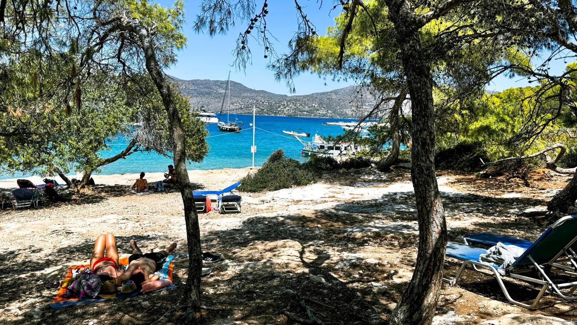Appartement Vue Sur Mer Soul Family, Egine Aegina Екстер'єр фото